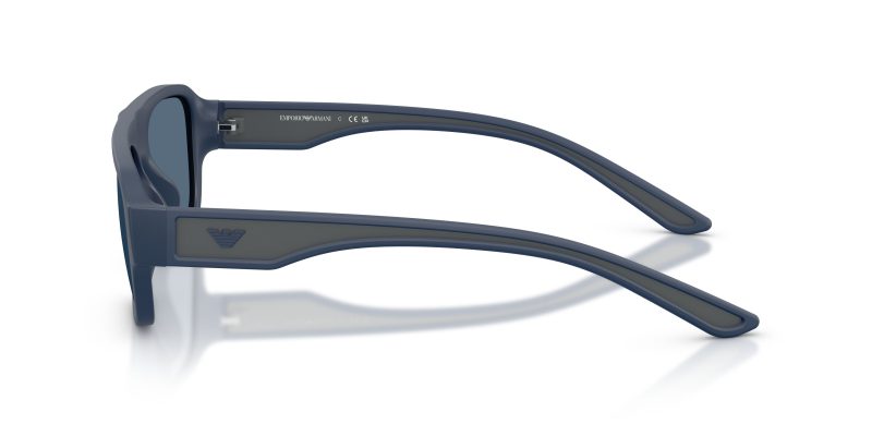 แว่นกันแดด Emporio Armani EA4266U 618580 มุมข้าง Rubberized Blue