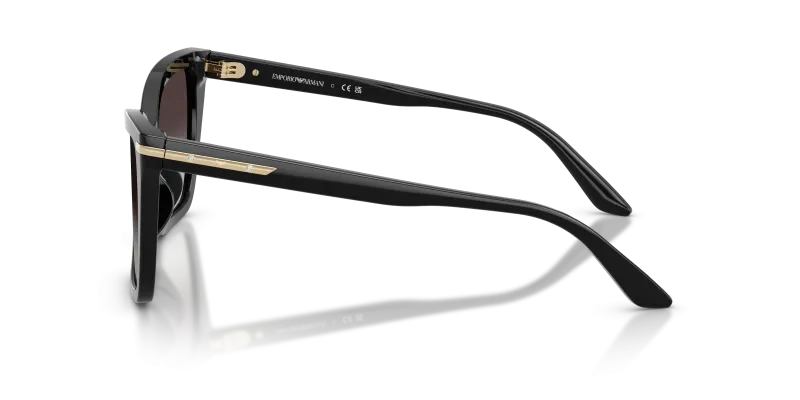 แว่นกันแดด Emporio Armani EA4273BU 50178G มุมข้าง ขาโลหะเส้นบาง