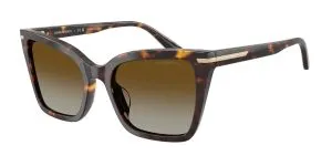 Emporio Armani EA4273BU 5026T5 แว่นกันแดดอะซิเตทฮาวานา Square Polarized Brown สำหรับผู้หญิง