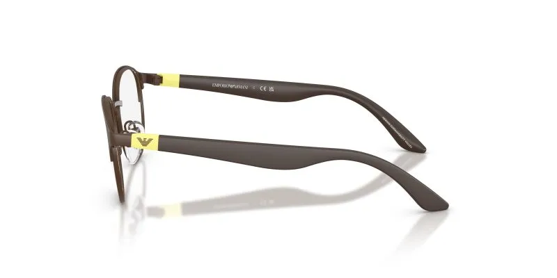แว่นสายตา Emporio Armani EK1002 3434 มุมข้าง น้ำตาลด้าน