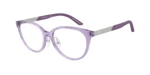 Emporio Armani EK3010 6280 แว่นสายตาม่วงโปร่งใสประกาย สำหรับเด็ก