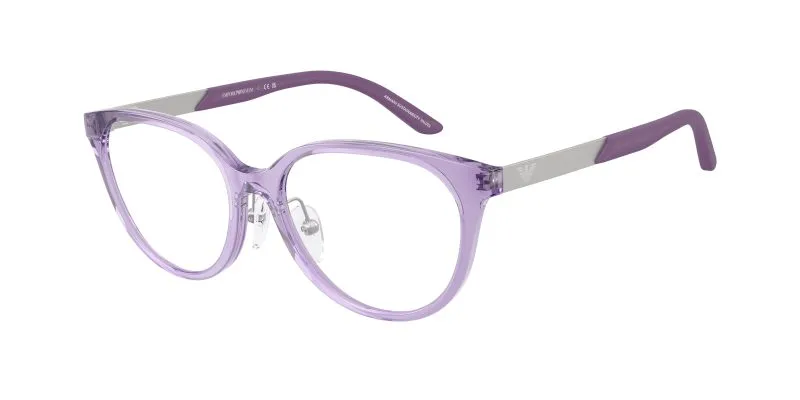 Emporio Armani EK3010 6280 แว่นสายตาม่วงโปร่งใสประกาย สำหรับเด็ก