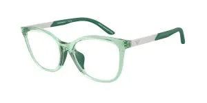 Emporio Armani EK3011U 6281 แว่นสายตาสีเขียวใสมันเงา สำหรับเด็ก
