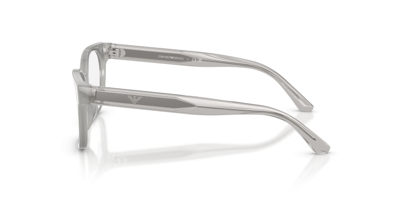 แว่นสายตา Emporio Armani EK3014U 6386 มุมข้าง เทาโอปอลประกาย