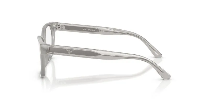 แว่นสายตา Emporio Armani EK3014U 6386 มุมข้าง เทาโอปอลประกาย