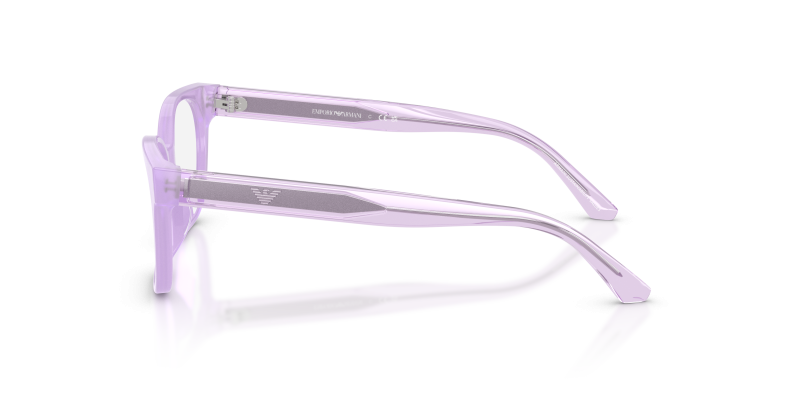 แว่นสายตา Emporio Armani EK3014U 6388 มุมข้าง Opal Lillac