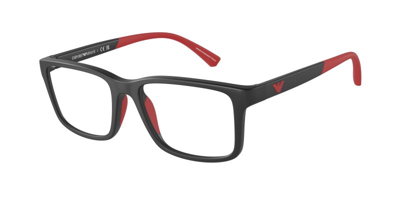 กรอบแว่นสายตา Emporio Armani EK3203F 5001 Matte Black กรอบแว่นสายตา Emporio Armani EK3203F 5001 Matte Black