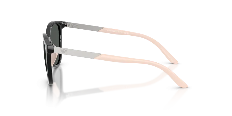 แว่นกันแดด Emporio Armani EK4007U 501787 มุมข้าง ดำประกาย