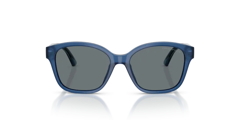 Emporio Armani EK4009U 639080 แว่นกันแดดน้ำเงินโอปอลประกาย สำหรับเด็ก