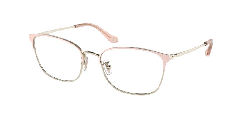 กรอบแว่นสายตา Coach HC5135 9350 Satin PINK Light GOLD กรอบแว่นสายตา Coach HC5135 9350 Satin PINK Light GOLD