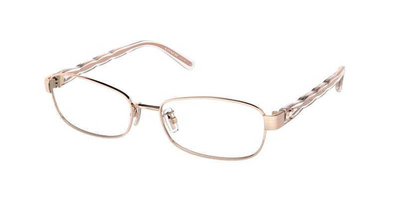 Coach HC5138 9406 แว่นสายตา สีBrushed Rose Gold สำหรับผู้หญิง