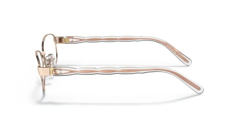 แว่นสายตา Coach HC5138 9406 มุมข้าง โลโก้ Coach Signature C บนขาแว่น
