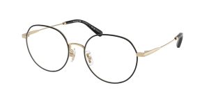 Coach HC5180TD 9430 แว่นสายตา สีทองอ่อน / ดำเงา สำหรับผู้หญิง