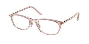 Coach HC6191BD 5666 แว่นสายตา สีชมพูโปร่งใส สำหรับผู้หญิง