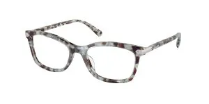Coach HC6219U 5778 แว่นสายตา สีซีกลาสลายกระ สำหรับผู้หญิง