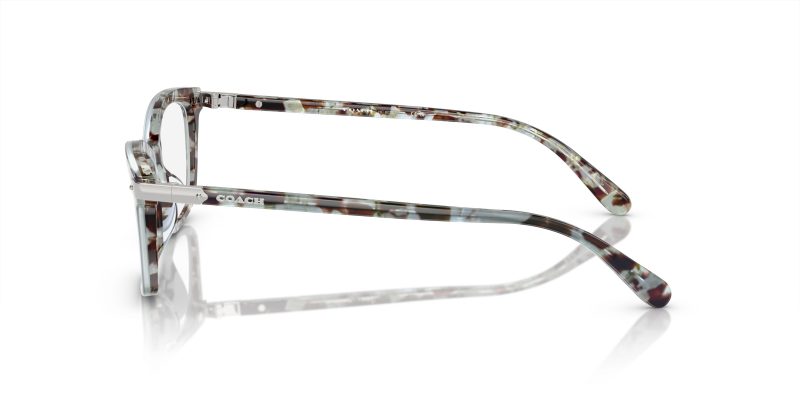 แว่นสายตา Coach HC6219U 5778 มุมข้าง โลโก้ Coach Signature C บนขาแว่น