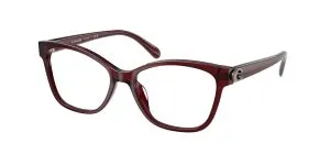 Coach HC6246F 5393 แว่นสายตา เบอร์กันดีสีขุ่น สำหรับผู้หญิง