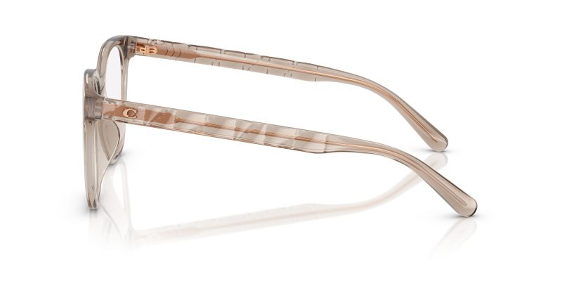 แว่นสายตา Coach HC6267D 5887 มุมข้าง โลโก้ Coach Signature C บนขาแว่น