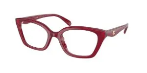 Coach HC6270U 5526 แว่นสายตา Milky Cherry สำหรับผู้หญิง