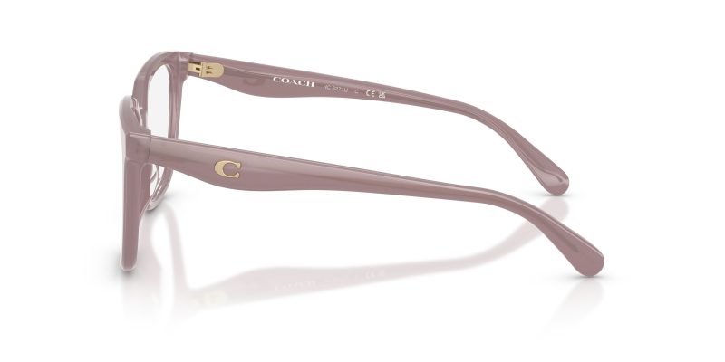 แว่นสายตา Coach HC6271U 5495 มุมข้าง โลโก้ Coach Signature C บนขาแว่น