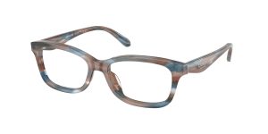Coach HC6275U 5899 แว่นสายตา Striated Maple/Blueberry สำหรับผู้หญิง