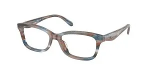 Coach HC6275U 5899 แว่นสายตา Striated Maple/Blueberry สำหรับผู้หญิง