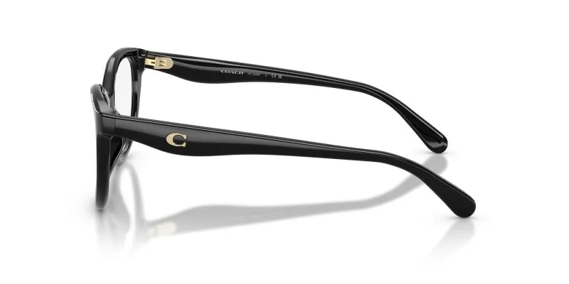 แว่นสายตา Coach HC6284F 5002 มุมข้าง โลโก้ Coach Signature C บนขาแว่น