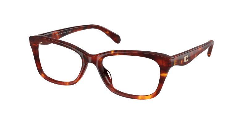 Coach HC6285U 5938 แว่นสายตา สีWalnut Tortoise สำหรับผู้หญิง