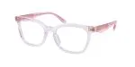 Coach HC6288U 5936 แว่นสายตา สีTransparent Iris สำหรับผู้หญิง