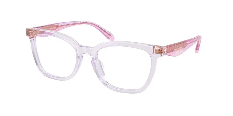 Coach HC6288U 5936 แว่นสายตา สีTransparent Iris สำหรับผู้หญิง
