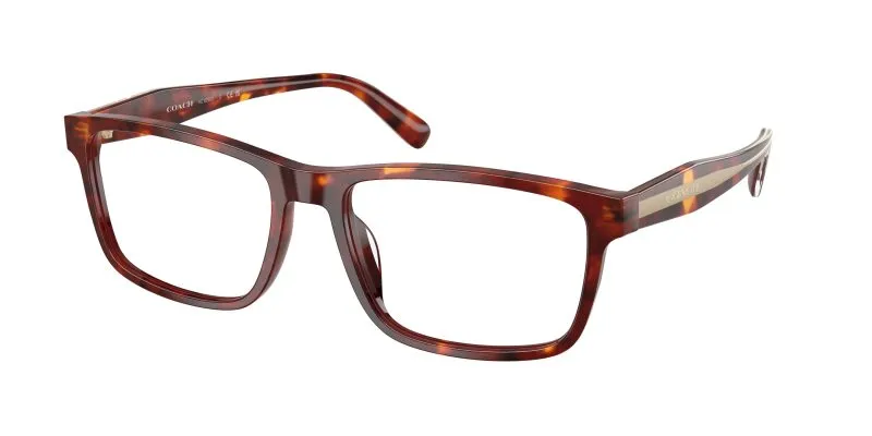 Coach HC6292U 5938 แว่นสายตา Walnut Tortoise สำหรับผู้ชาย Coach HC6292U 5938 แว่นสายตา Walnut Tortoise สำหรับผู้ชาย