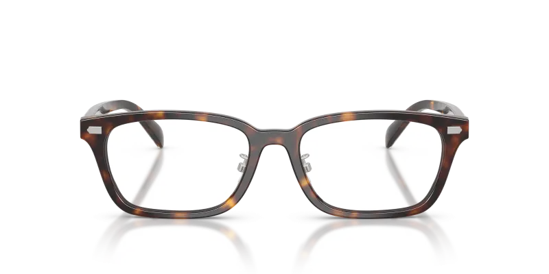 Coach Optic HC6296D 5120 Dark Tortoise Coach HC6296D 5120 แว่นสายตาทรงสี่เหลี่ยมผืนผ้าอะซิเตทลายเต่าเข้ม สำหรับผู้ชาย