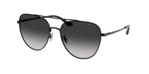 Coach HC7182 93443C แว่นกันแดด ดำประกาย สำหรับผู้หญิง