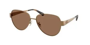 Coach HC7186 948473 แว่นกันแดด สีทองเหลือง สำหรับผู้หญิง
