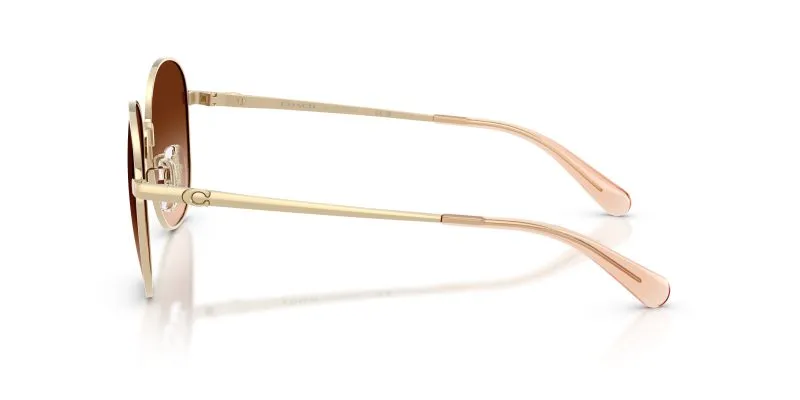 แว่นกันแดด Coach HC7189 900574 มุมข้าง โลโก้ Coach Signature C บนขาแว่น