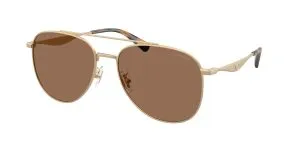 Coach HC7190 900513 แว่นกันแดด สีSatin Light Gold สำหรับผู้ชาย