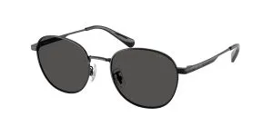 Coach HC7191 934487 แว่นกันแดด สีดำประกาย สำหรับผู้ชาย