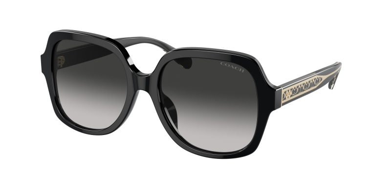 Coach HC8395F 50023C แว่นกันแดด สีดำ สำหรับผู้หญิง