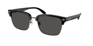Coach HC8412 500287 แว่นกันแดด สีกันเมทัล/ดำ สำหรับผู้ชาย