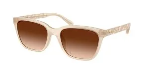 Coach HC8429D 588374 แว่นกันแดด สีมะพร้าวน้ำนม สำหรับผู้หญิง