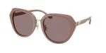 Coach HC8436 54957N แว่นกันแดด Milky Putty สำหรับผู้หญิง Coach HC8436 54957N แว่นกันแดด Milky Putty สำหรับผู้หญิง