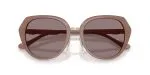Coach HC8436 54957N close-up ด้านหน้า Coach HC8436 54957N close-up ด้านหน้า