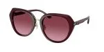 Coach HC8436 59158H แว่นกันแดด สีเมอร์ลอทมิลค์กี้ สำหรับผู้หญิง Coach HC8436 59158H แว่นกันแดด สีเมอร์ลอทมิลค์กี้ สำหรับผู้หญิง