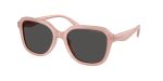 Coach HC8437F 591487 แว่นกันแดด Milky Dark Pink สำหรับผู้หญิง