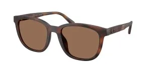 Coach HC8442U 512073 แว่นกันแดด สีลายเต่าเข้มด้าน สำหรับผู้ชาย