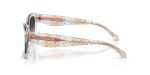 แว่นกันแดด Coach HC8451U 59358G มุมข้าง เนื้ออะซิเตทโปร่งใส (Transparent finish)