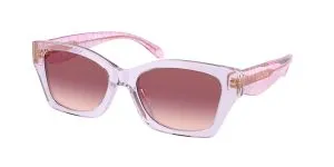 Coach HC8451U 59367W แว่นกันแดด Transparent Iris สำหรับผู้หญิง