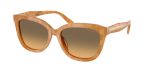 Coach HC8453U 593911 แว่นกันแดด สีลายเต่าบลอนด์ สำหรับผู้หญิง
