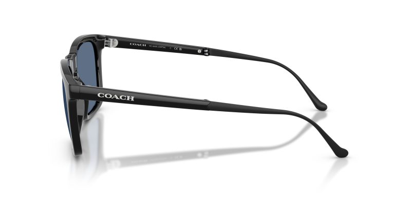 แว่นกันแดด Coach HC8455 500280 มุมข้าง สีกรอบ ดำ