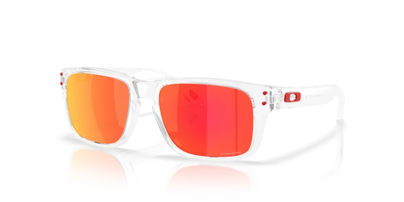 Oakley Holbrook XXS OJ9014-03 Clear Prizm Ruby มุมเฉียง